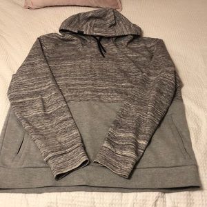 Gray sweatshirt